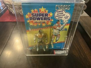 1986 Kenner Powers Cyborg Series 2 /33 Back Afa Graded 80 Nm Unpunched