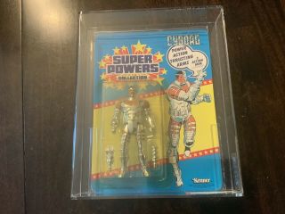 1986 Kenner Powers Cyborg Series 2 /33 Back AFA Graded 80 NM Unpunched 2