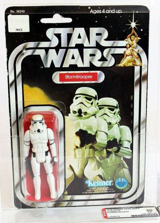 1978 Vintage Kenner Star Wars 12 Back - B Stormtrooper Afa 80 Nm 11636774 Nr