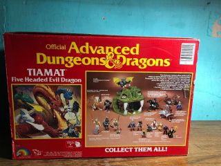 ULTRA RARE 1984 TIAMAT ADVANCED DUNGEONS & DRAGONS TSR 5 Headed DRAGON InBox 3