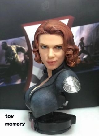 Rare The Avengers Figure Black Widow Scarlett Johansson 1/1.  5 Resin Statue