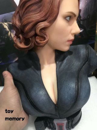 RARE The Avengers figure Black Widow Scarlett Johansson 1/1.  5 Resin statue 3