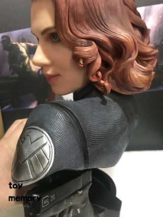 RARE The Avengers figure Black Widow Scarlett Johansson 1/1.  5 Resin statue 4