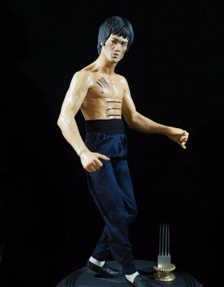 BLITZWAY Bruce Lee Enter The Dragon 1/3 Scale 60CM Wax Statue Action Figures 3