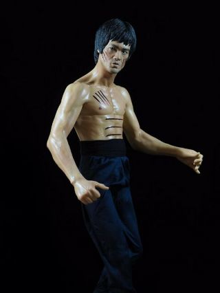 BLITZWAY Bruce Lee Enter The Dragon 1/3 Scale 60CM Wax Statue Action Figures 4