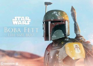 Sideshow Collectibles - - Star Wars - Boba Fett Life - Size Bust