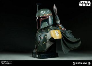 Sideshow Collectibles - - Star Wars - Boba Fett Life - Size Bust 3