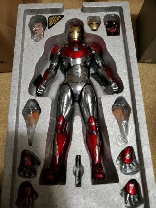 Hot toys iron man mark 47 XLVII diecast spiderman homecoming 1/6 MMS427 D19 4