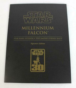 Harrison Ford Master Replicas Millennium Falcon AP Signature Plaque 7
