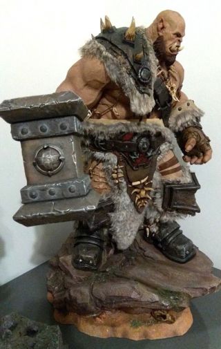 Damtoys Dam toys ORGRIM Warcraft 1/4 scale Sideshow Epic Premium Format Statue 2