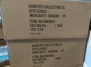Damtoys Dam toys ORGRIM Warcraft 1/4 scale Sideshow Epic Premium Format Statue 7