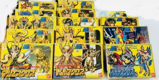 Saint Seiya Knights Of The Zodiac Gold Cloth Pegasus Poseidon 14set Bandai 1988