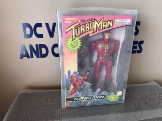 Talking Turbo Man Jingle All The Way Tiger Toy Action Figure Afa 80 Wow
