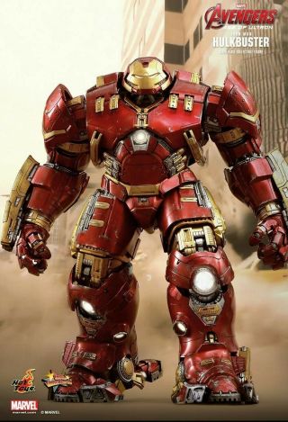 Hot Toys 1/6 Marvel Avengers Age Of Ultron Mms285 Hulkbuster Masteroiece Figure