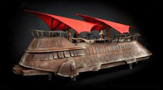 Haslab Jabba ' s Sail Barge (The Khetanna) W/ Yakface & Behind The Workbench Book 3