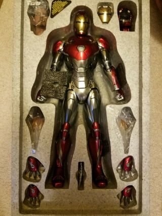 Hot toys iron man mark 47 XLVII diecast spiderman homecoming 1/6 MMS427 D19 2