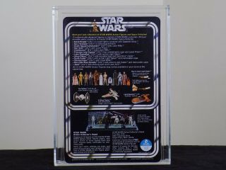 1978 Kenner Star Wars 12 Back - C - C - 3PO Unpunched - AFA 85 80/85/85 2