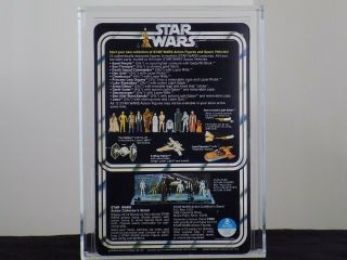 1978 Kenner Star Wars 12 Back - C Han Solo Large Head Unpunched AFA 80 80/80/85 2