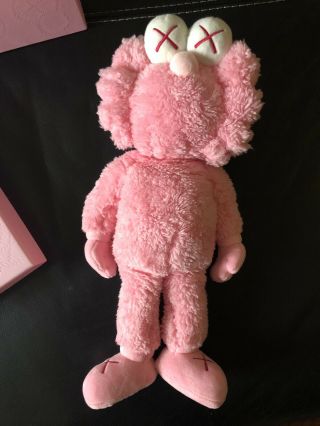 KAWS BFF Pink Plush ARTIST PROOF Edition Number 95 Of 3000 4