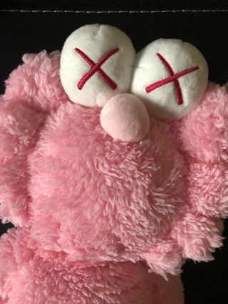 KAWS BFF Pink Plush ARTIST PROOF Edition Number 95 Of 3000 6