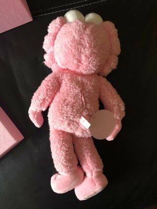 KAWS BFF Pink Plush ARTIST PROOF Edition Number 95 Of 3000 7