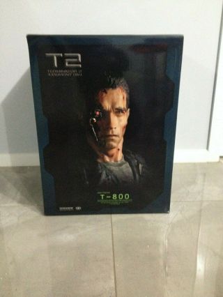 Sideshow Collectibles - Terminator T2 - Battle Arnold 1:1 Bust - Mib