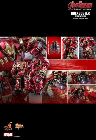 Hot Toys 1/6 MMS510 – Avengers: Age of Ultron – Hulkbuster (Deluxe Version) 11