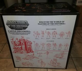 MISB MOTUC Castle Grayskull Masters of the Universe Classics 3