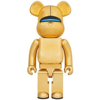 Be@rbrick Sorayama Sexy Robot Gold 1000 Bearbrick Medicom Toy Japan