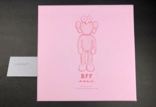 IN HAND KAWS BFF Pink Plush 2019 Release LE 3000 1818 100 Authentic 3