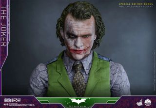 INSTOCK Hot Toys - JOKER The Dark Knight - QS010 1/4 Scale Special Edition 3