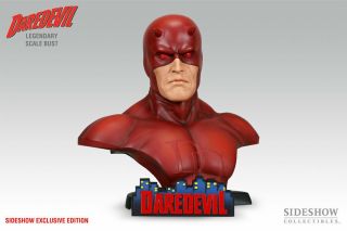 Daredevil Legendary Scale Bust Exclusive Sideshow Collectibles