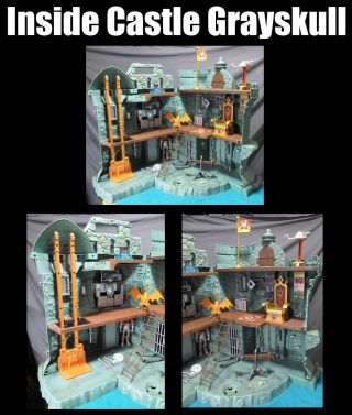 MOTUC Masters of the Universe Classics Castle Grayskull Complete 3