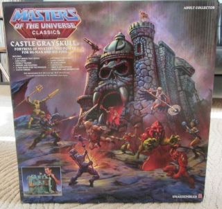 Mattel Castle Grayskull Masters Of The Universe Classics Mib