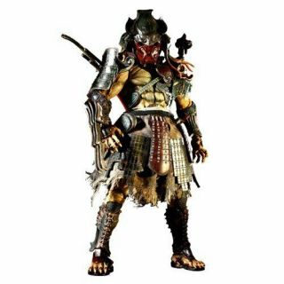 Hot Toys Takayuki Takeya X Yuji Avp Samurai Predator 1/6 Scale 12 Figure Misb