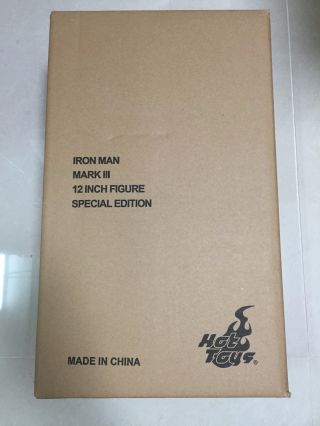Hot Toys Mms 256 D07 Iron Man Mark 3 Iii Diecast Tony Stark (special Version)