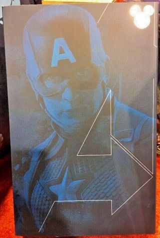 In Hand Disney D23 Expo 2019 Exclusive Hot Toys Endgame Captain America Le