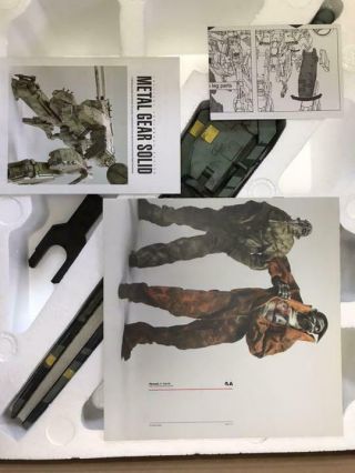 Metal Gear Solid MG REX Figure threeA Japan 1/48 Huge model 9