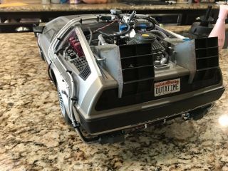 Hot Toys 1/6 Back to the Future BTTF Delorean Time Machine MMS260 Will Ship 3
