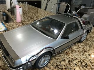 Hot Toys 1/6 Back to the Future BTTF Delorean Time Machine MMS260 Will Ship 6