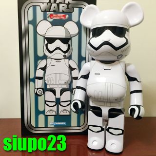 Medicom 1000 Bearbrick 2016 Be@rbrick Star Wars First Order Stormtrooper