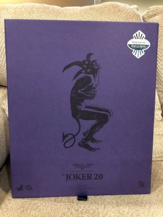 Joker Dx11 Hot Toys Sideshow Exclusive Dark Knight Special Edition Figure