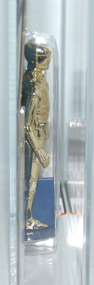 1978 KENNER STAR WARS 12 BACK C C - 3PO AFA 80,  80/85/85 CLEAR BUBBLE UNPUNCHED 9