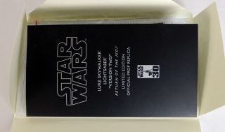 Star Wars Master Replicas ROTJ Luke Skywalker Jedi Lightsaber 3
