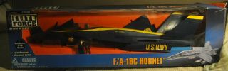 1/18 Bbi Blue Box Toys Elite Force F - 18 Hornet Blue Angels