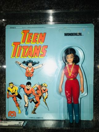 1977 Mego Wgsh Teen Titans Wondergirl Afa 80nm,  (80,  85,  85)