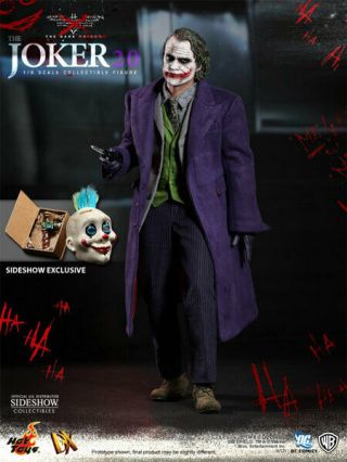 The Joker 2.  0 - Dx11 Series Sideshow Exclusive Sixth Scale Figure By Hot Toys