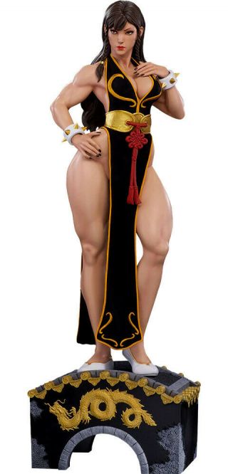 Street Fighter Chun - Li Battle Dress Pop Culture Shock Sideshow Excl 1:3 Statue