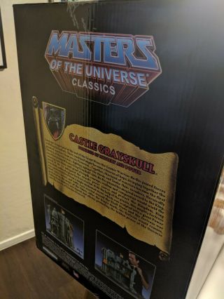 Masters of the Universe Classics Castle Grayskull and w poster 2