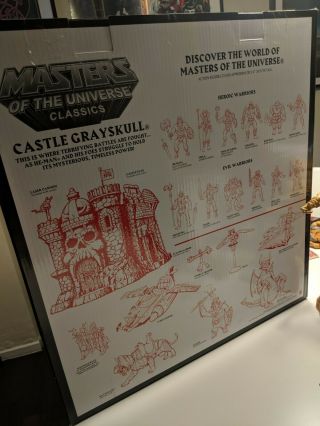 Masters of the Universe Classics Castle Grayskull and w poster 4